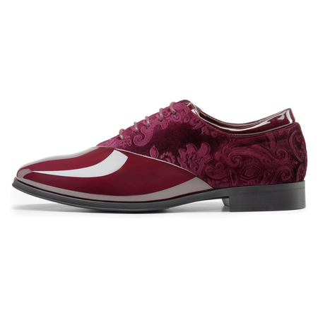 Ozenio Classic Caden – Mocassins Oxfords Formels en Cuir Synthétique et Velours