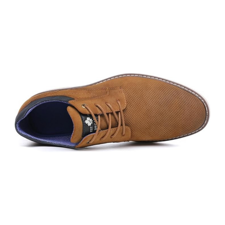 Ozenio Executive Brown – Chaussures Formelles en Polyuréthane