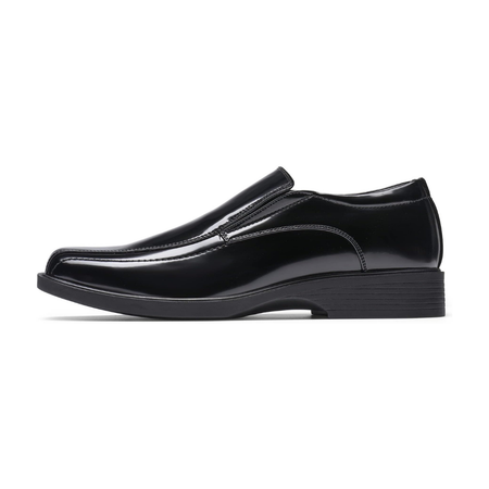 Ozenio Square Luxe – Mocassins Formels à Bout Carré en Cuir Synthétique
